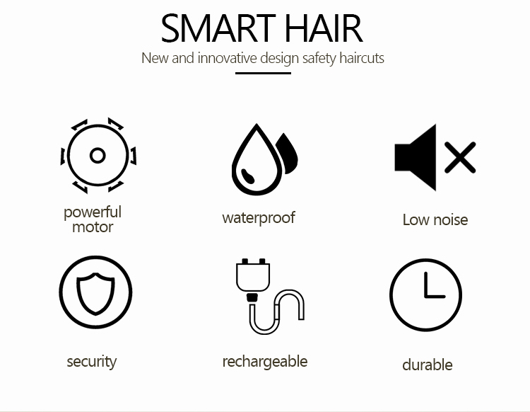 Kemei KM-3202 Professional Cordless Hair Clipper
