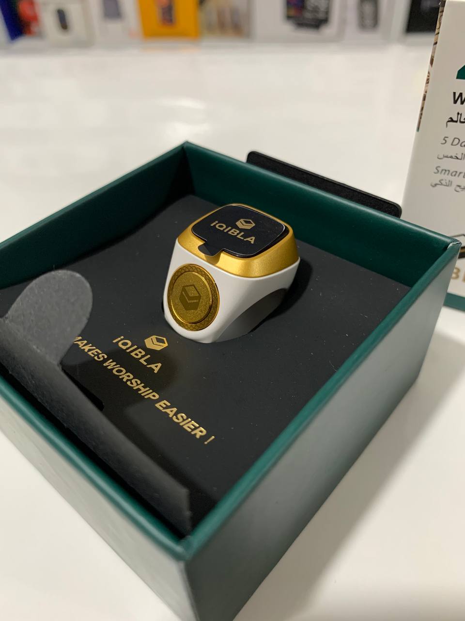 IQIBLA Smart Zikr Ring Tasbih Counter