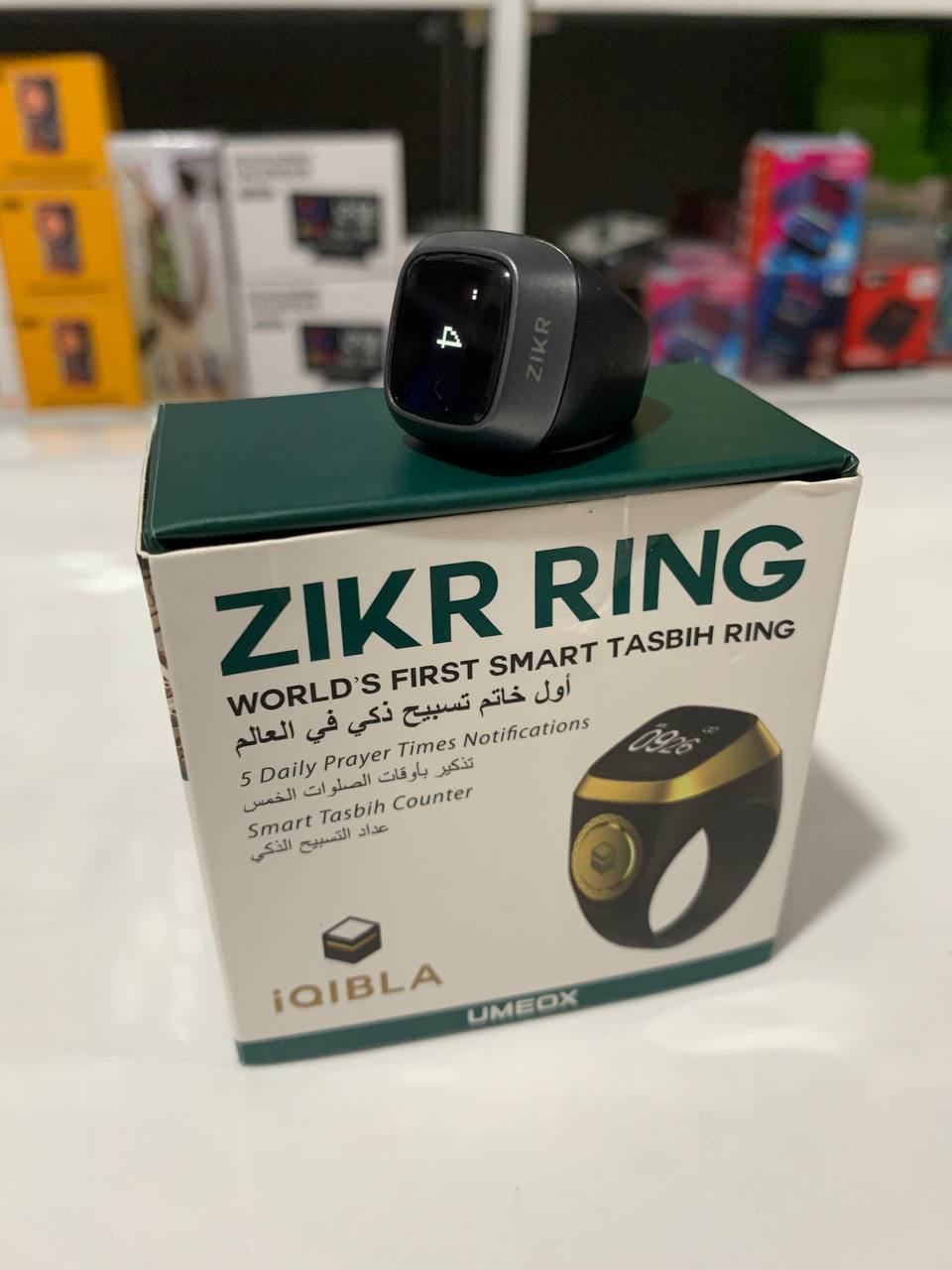 IQIBLA Smart Zikr Ring Tasbih Counter