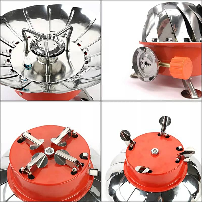 Portable gas stove for camping and travel YC-301