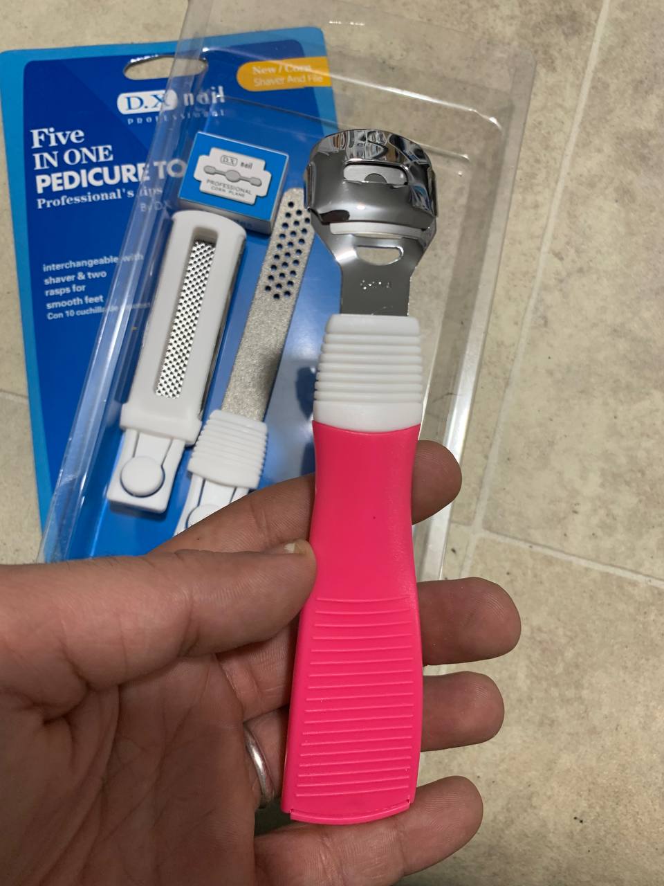 Kit de 3 râpes de pédicure professionnelles