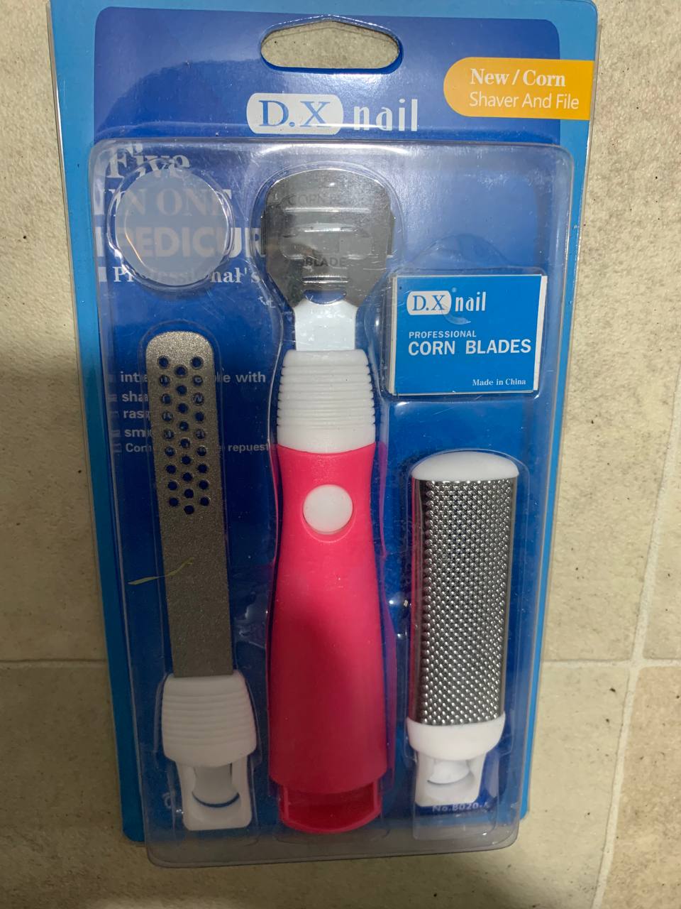 Kit de 3 râpes de pédicure professionnelles